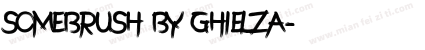 SomeBrush by ghielza字体转换